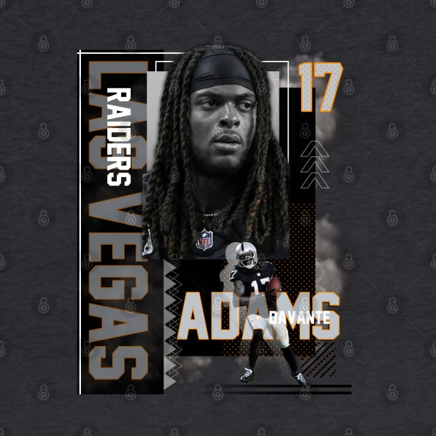 Las Vegas Raiders Davante Adams 17 by today.i.am.sad